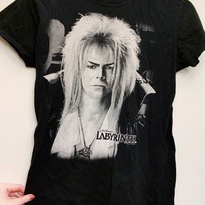 David Bowie Labyrinth T-shirt Size Small/Medium